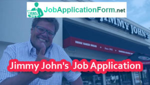Jimmy John's Job Application Form