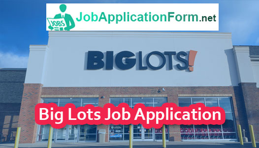 Big Lots Application