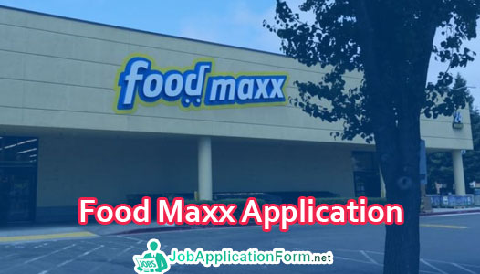 Food Maxx Job Application Form