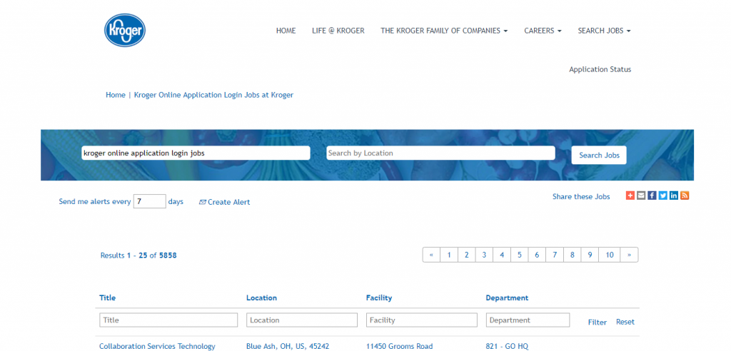 Kroger Application Online &amp; PDF 2019 | Careers, How to Apply, Positions ...