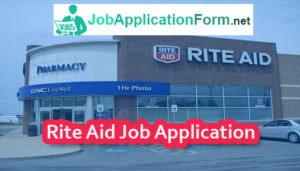 Rite Aid Job Application Form