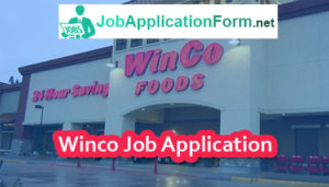 Winco Job Application Form