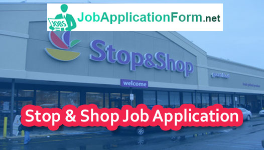 Stop-and-shop-job-application-form