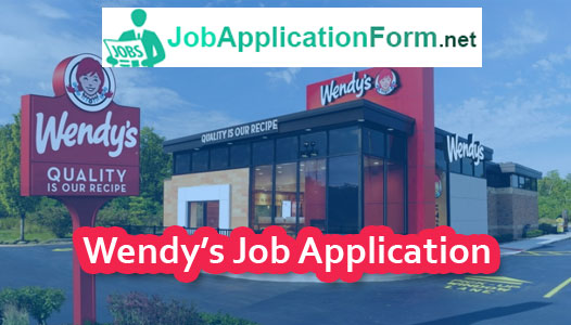 Wendy’s-job-application-form
