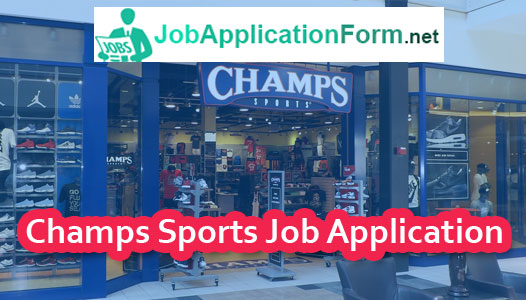 Champs-Sports-job-application-form