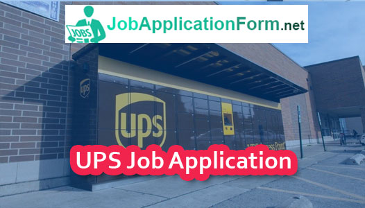 UPS-job-application-form