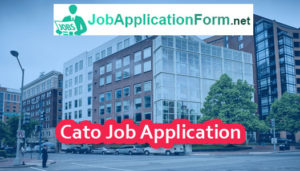 Cato Job Application Form