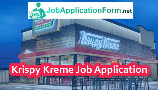Krispy Kreme Job Application Form