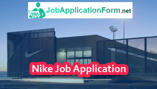 Nike Job Application Form