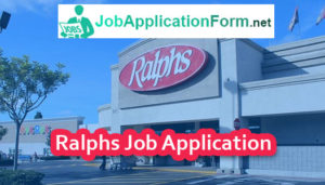 Ralphs Job Application Form