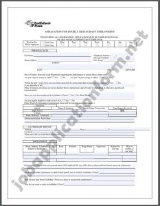 Godfather's Pizza Application Form PDF