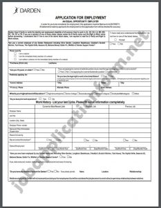 Seasons 52 Application Form PDF