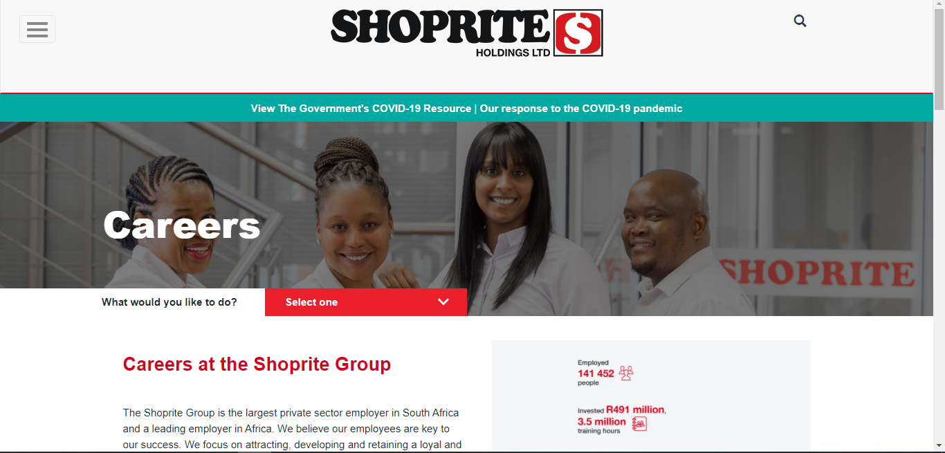 Shoprite (South Africa) Application Online & PDF