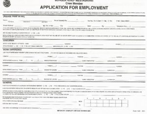 burger-king-job-application | Careers &amp; Job Applications 2023 - PDF Forms