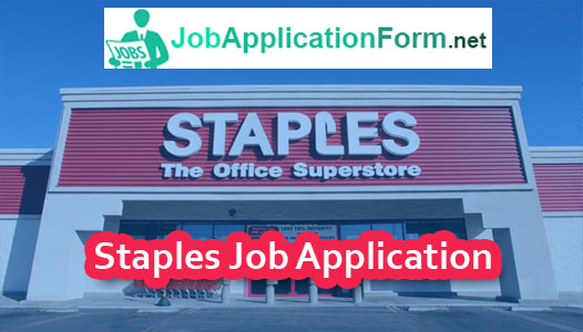 Staples-Job-Application-Form